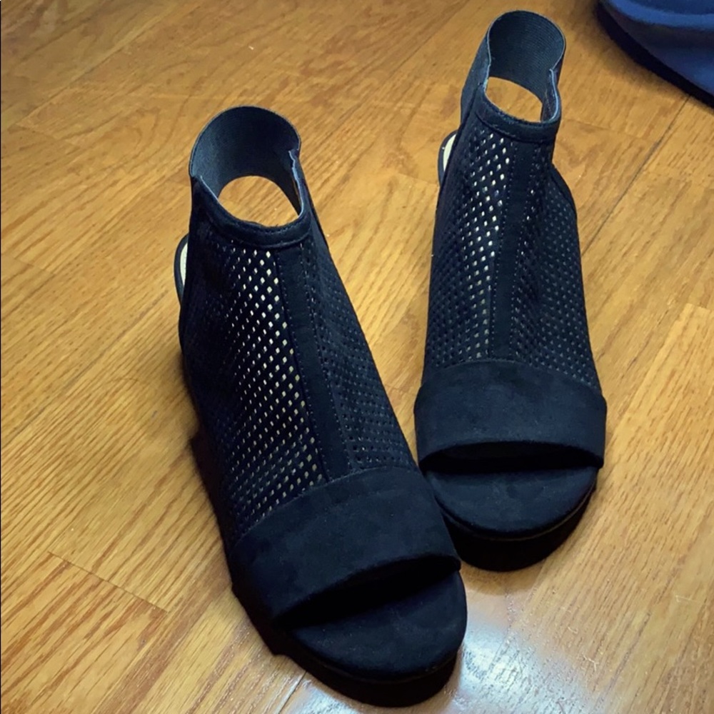 Black heels